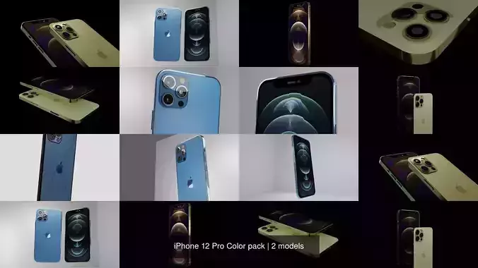 iPhone 12 Pro Colors pack