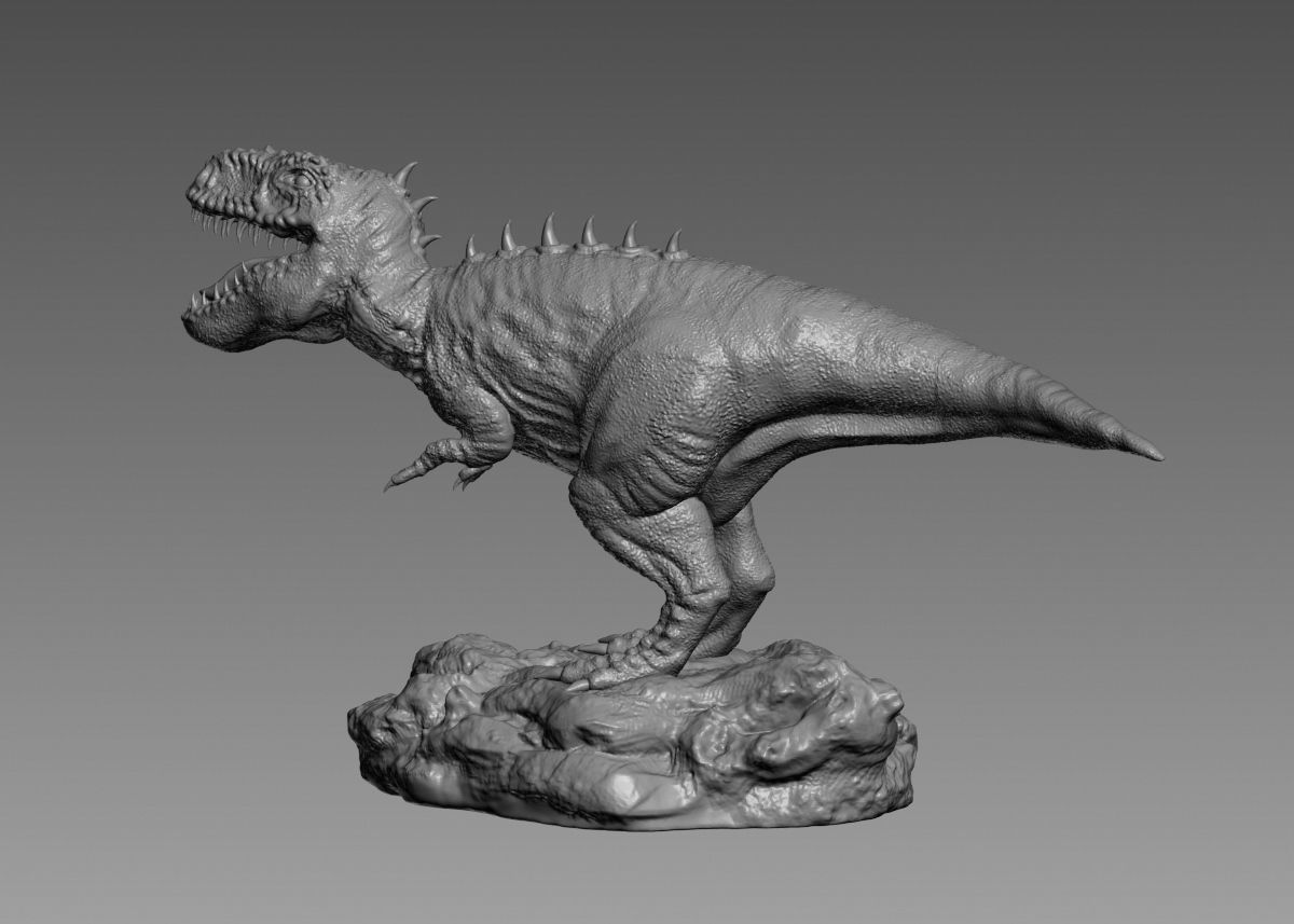 Trex Tyrannosaurus Rex Dinosaure 3d print model 3D print model_59
