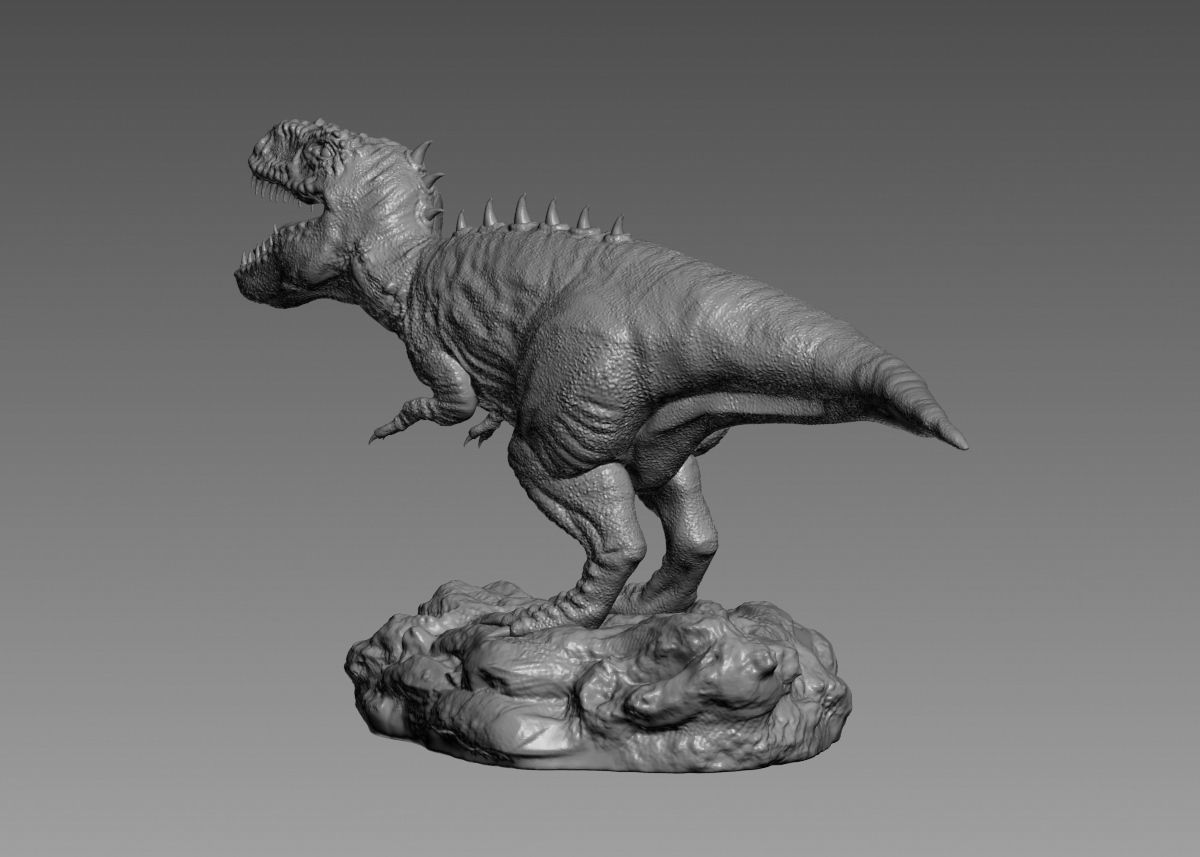 Trex Tyrannosaurus Rex Dinosaure 3d print model 3D print model_56