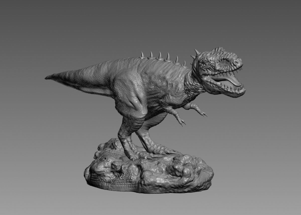 Trex Tyrannosaurus Rex Dinosaure 3d print model 3D print model_27