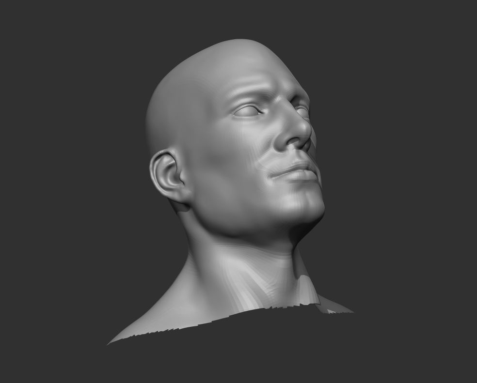 Realistic Human Heads 3D Model Collection_31