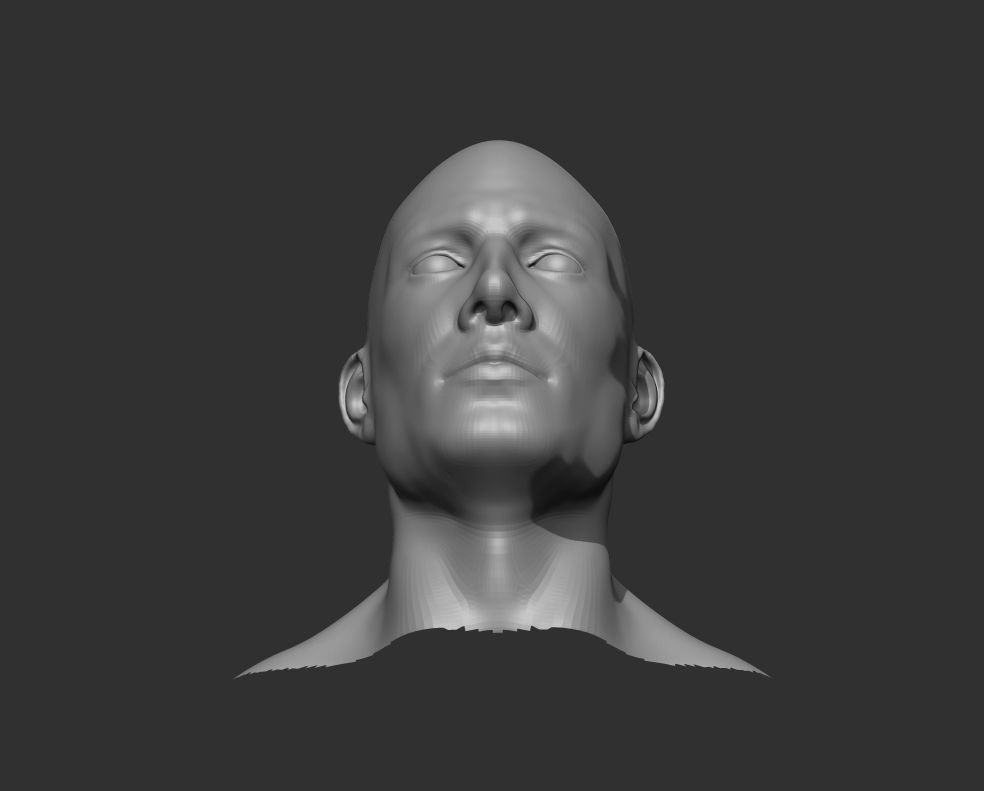 Realistic Human Heads 3D Model Collection_43