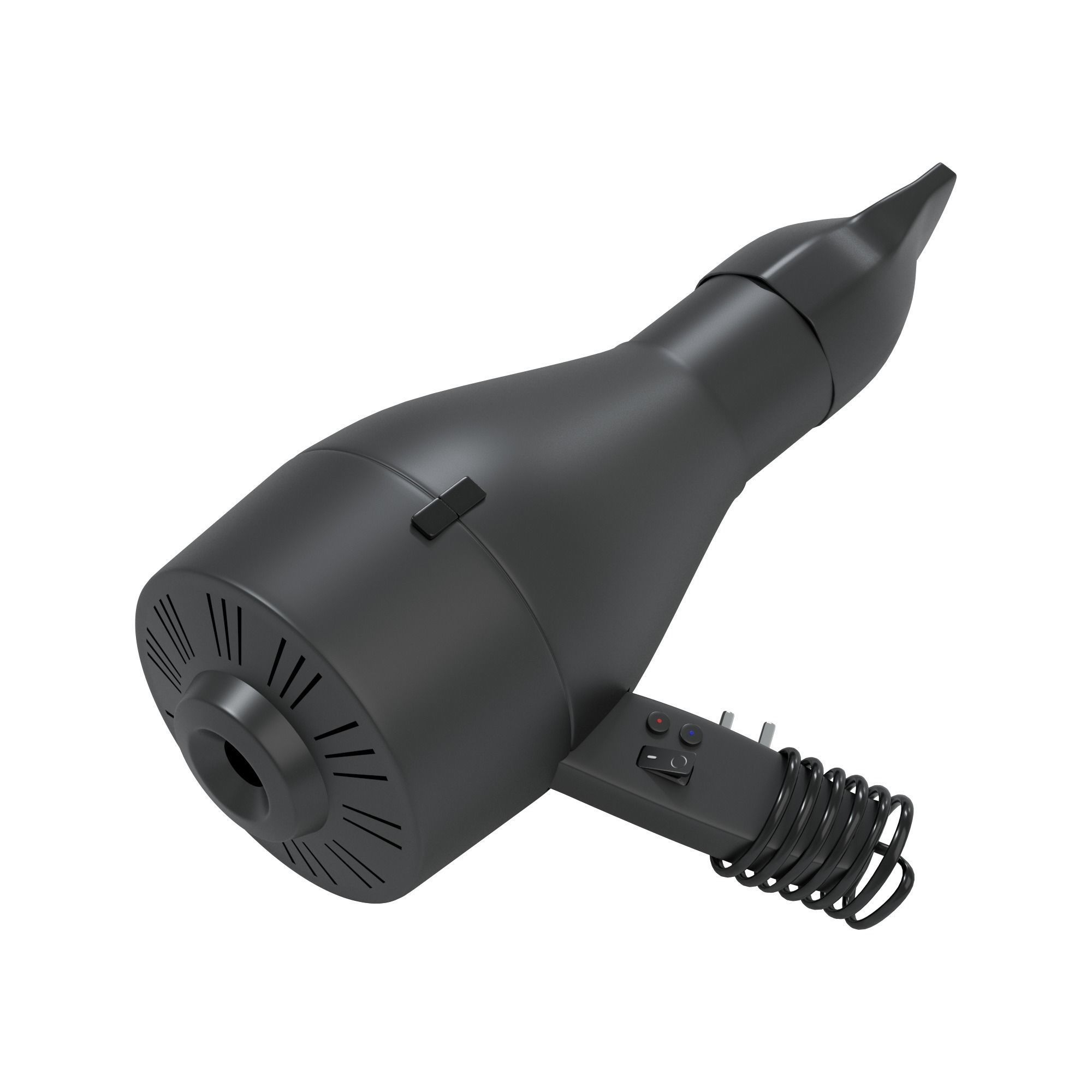 Hairdryer hair dryer Free 3D model_1