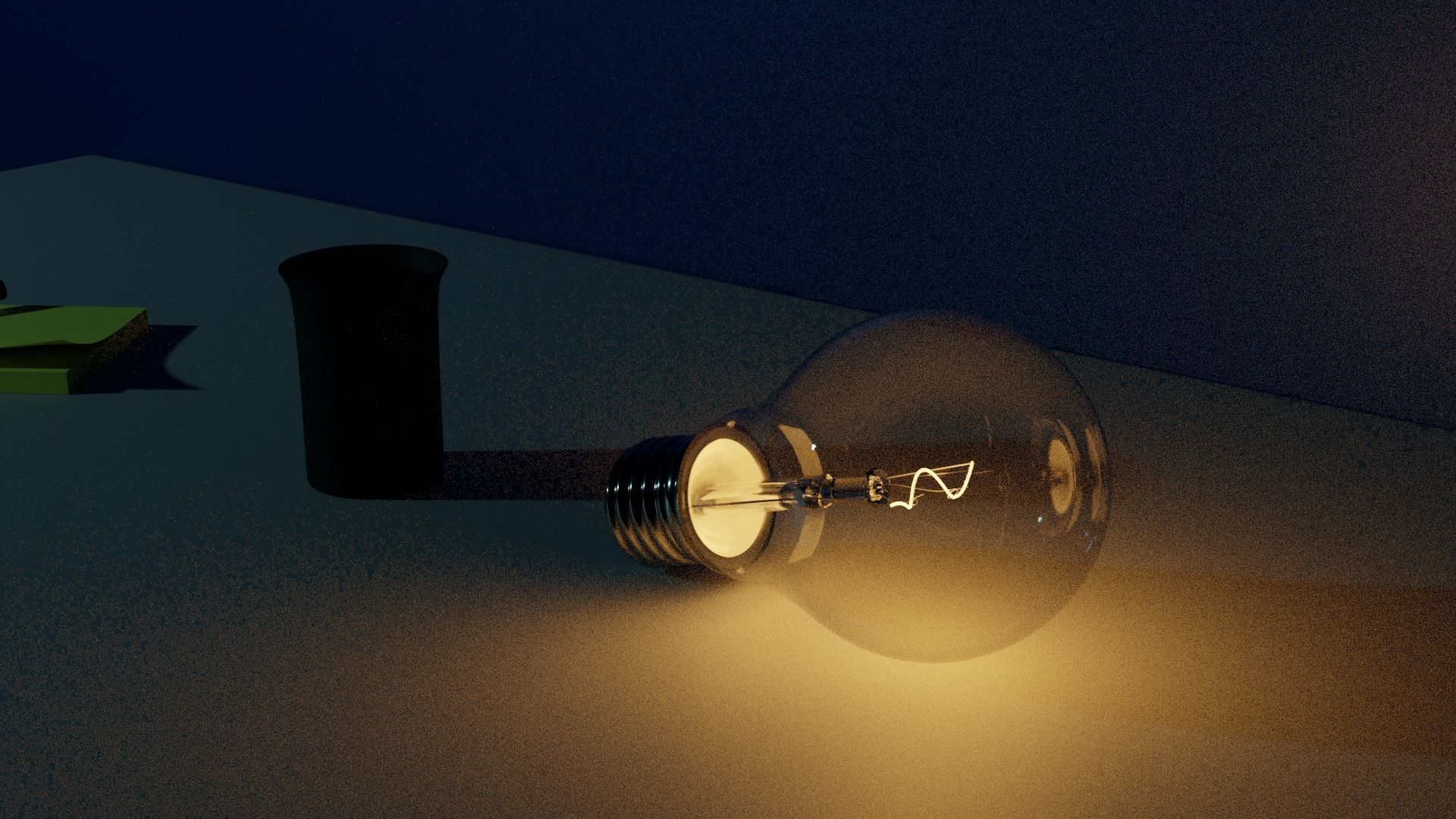 Bulb and Mounting Socket 3D model_5