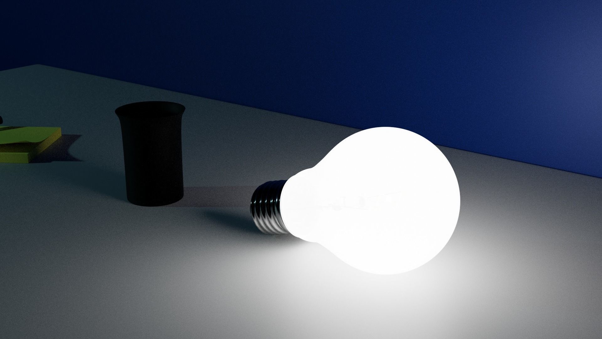 Bulb and Mounting Socket 3D model_6