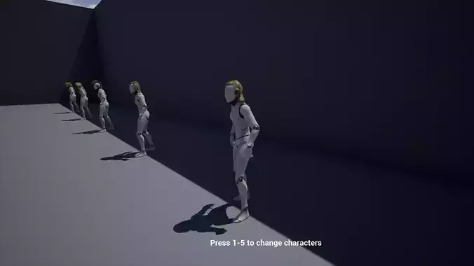 Unreal project - xGen Hair pack vol 01