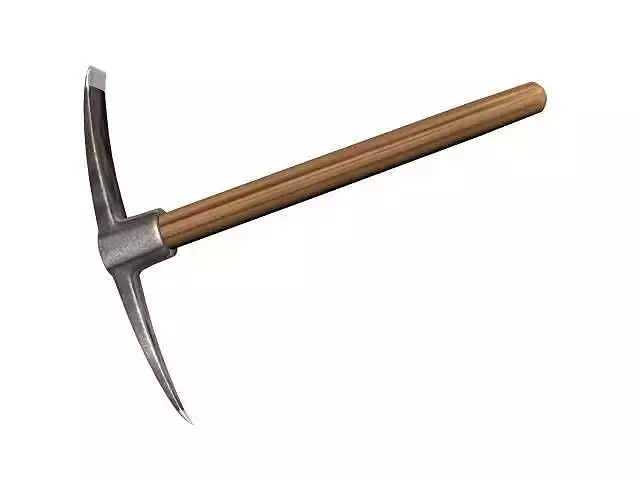 pickaxe wooden sword