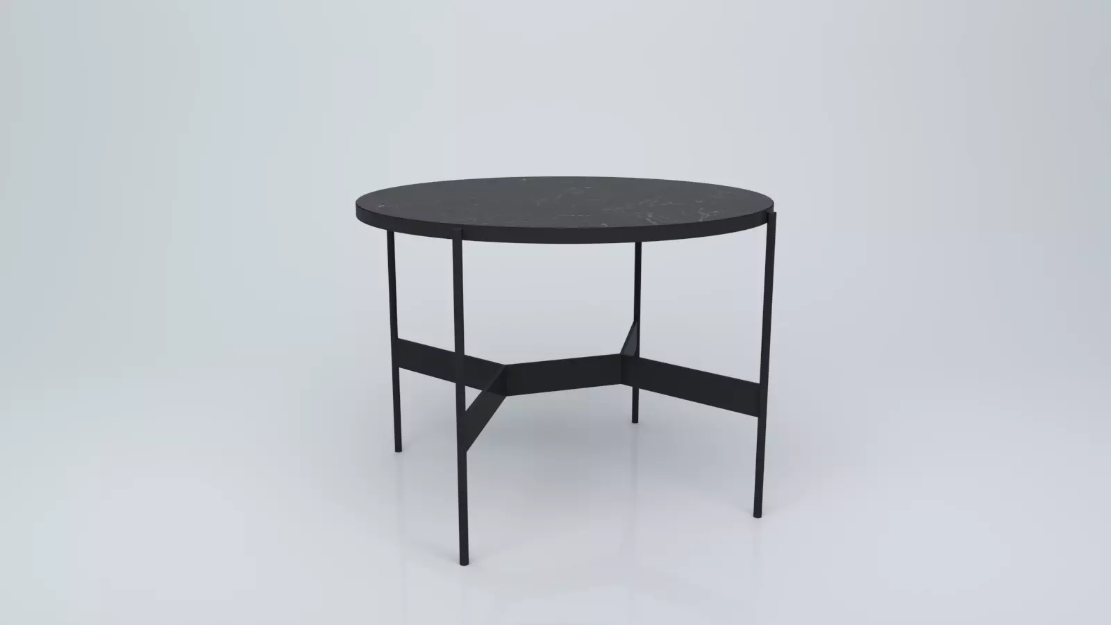 Dining table 2 Free 3D model_0