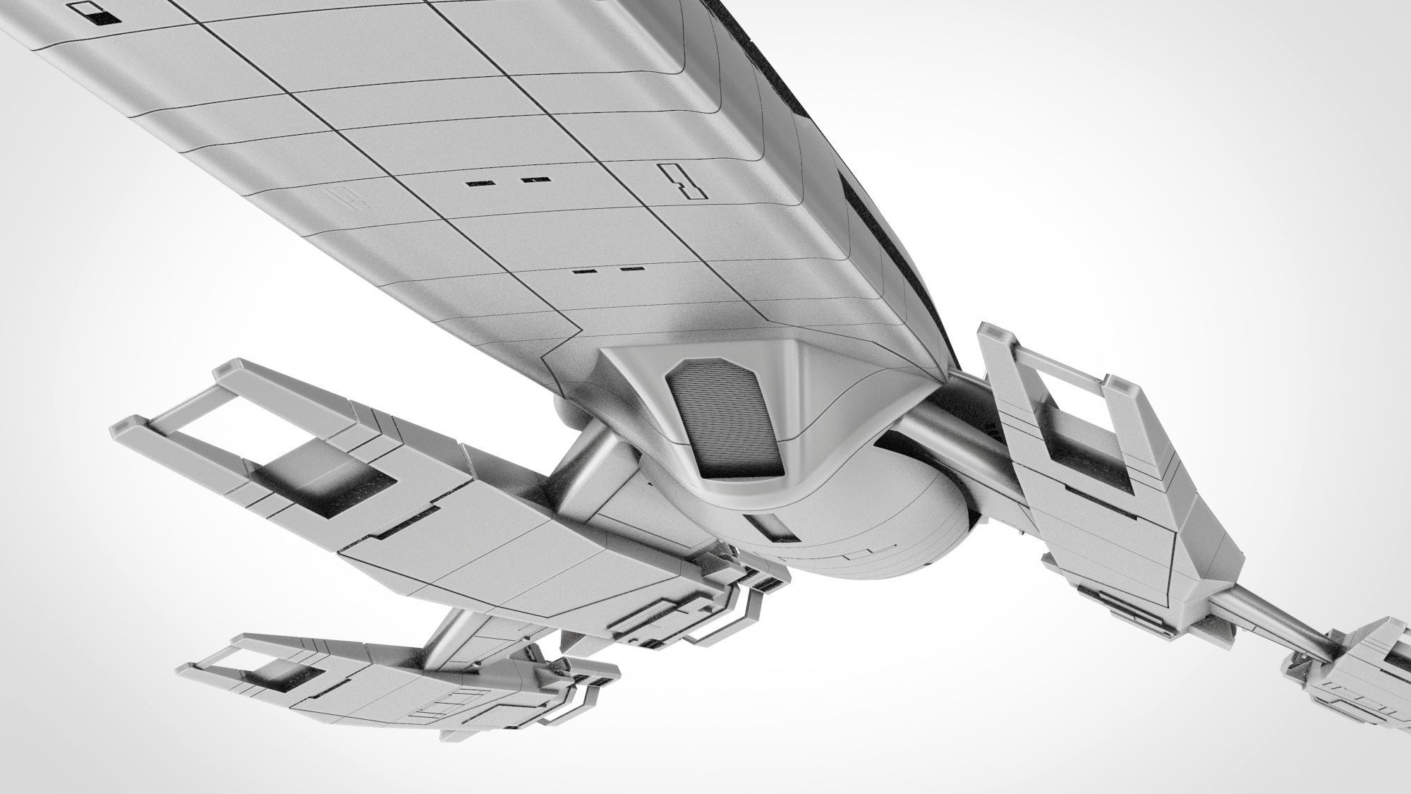 Normandy N7 - Mass Effect 3D model_7