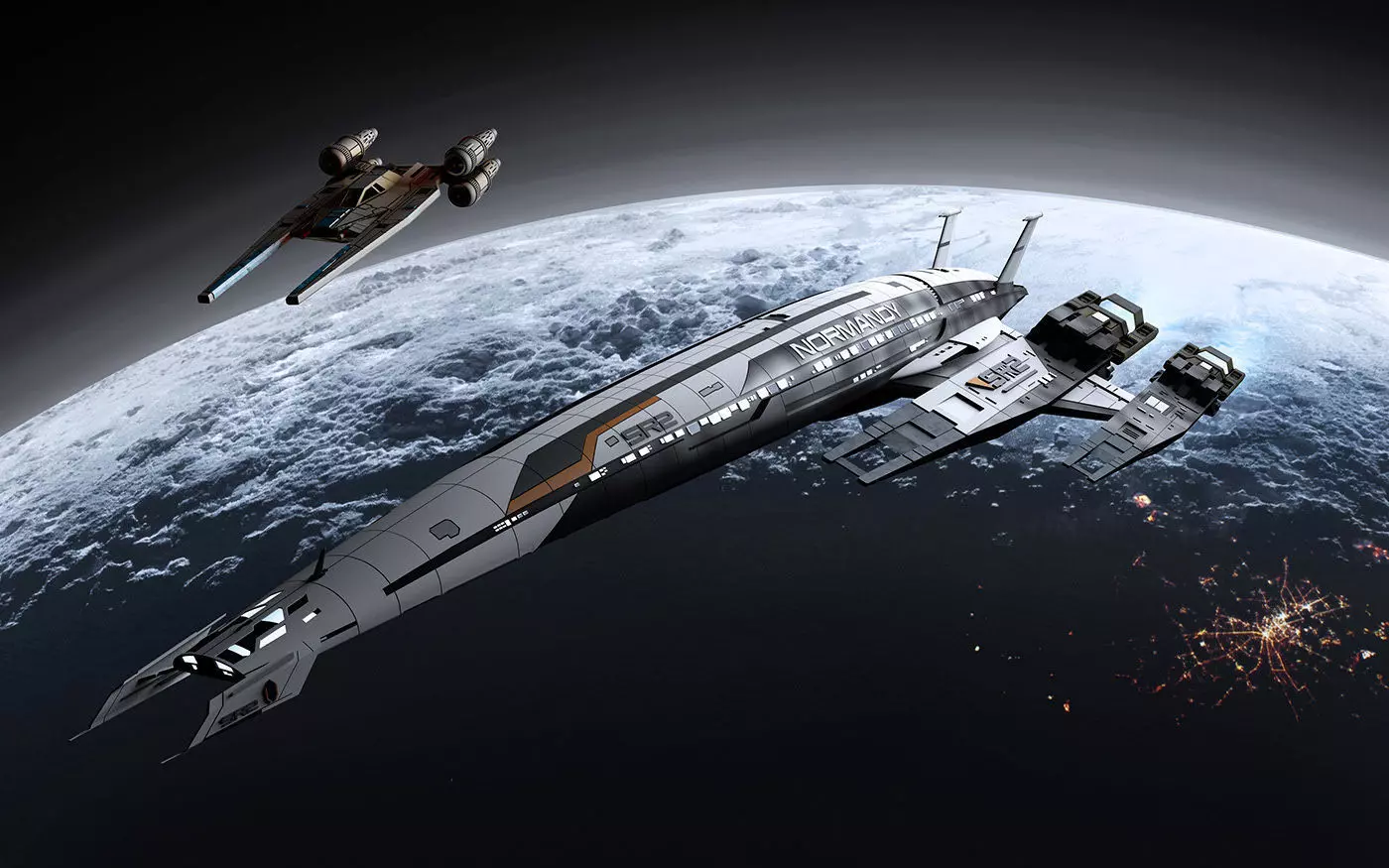 Normandy N7 - Mass Effect 3D model_0