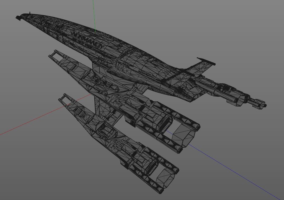 Normandy N7 - Mass Effect 3D model_14