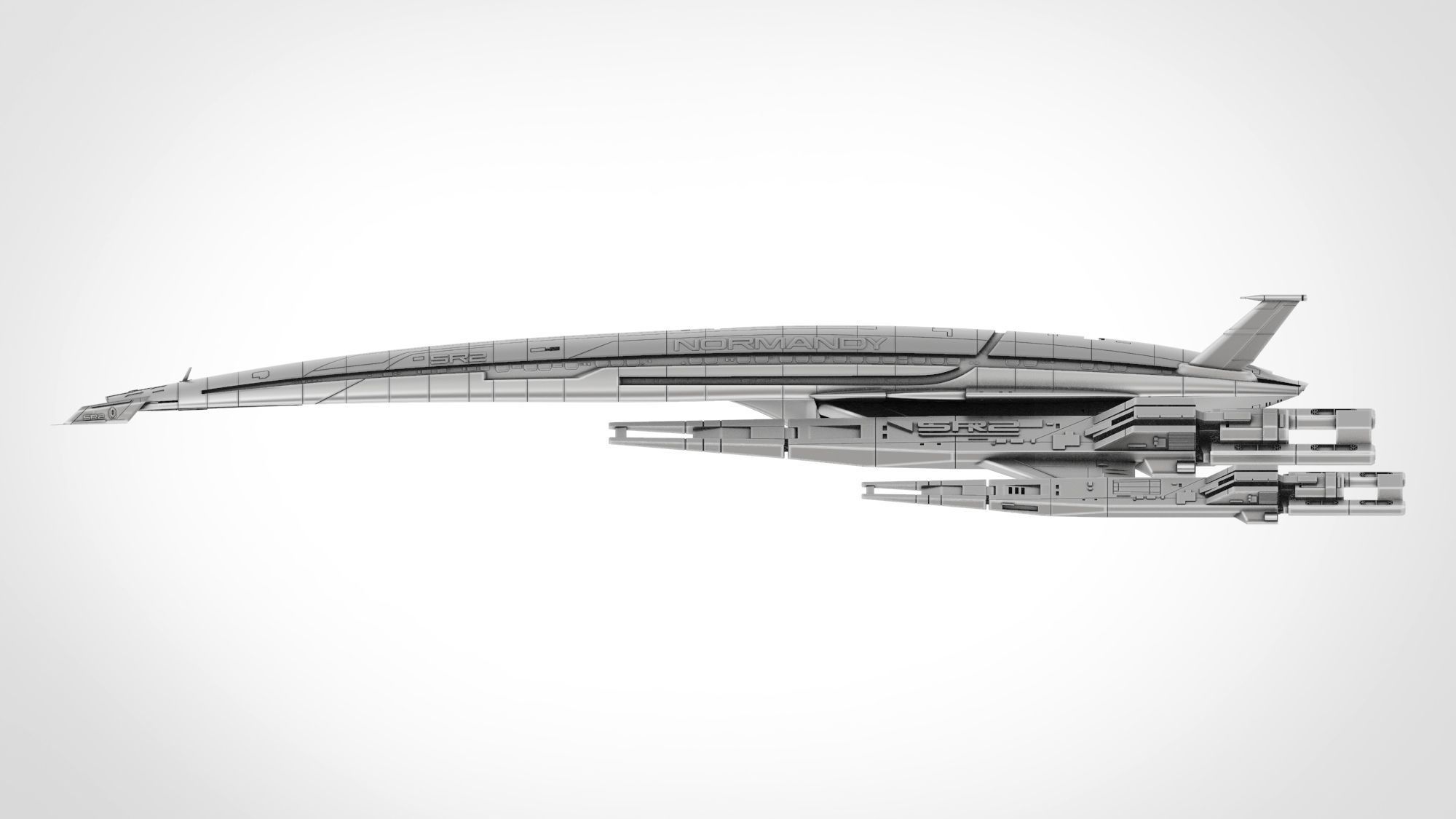 Normandy N7 - Mass Effect 3D model_2