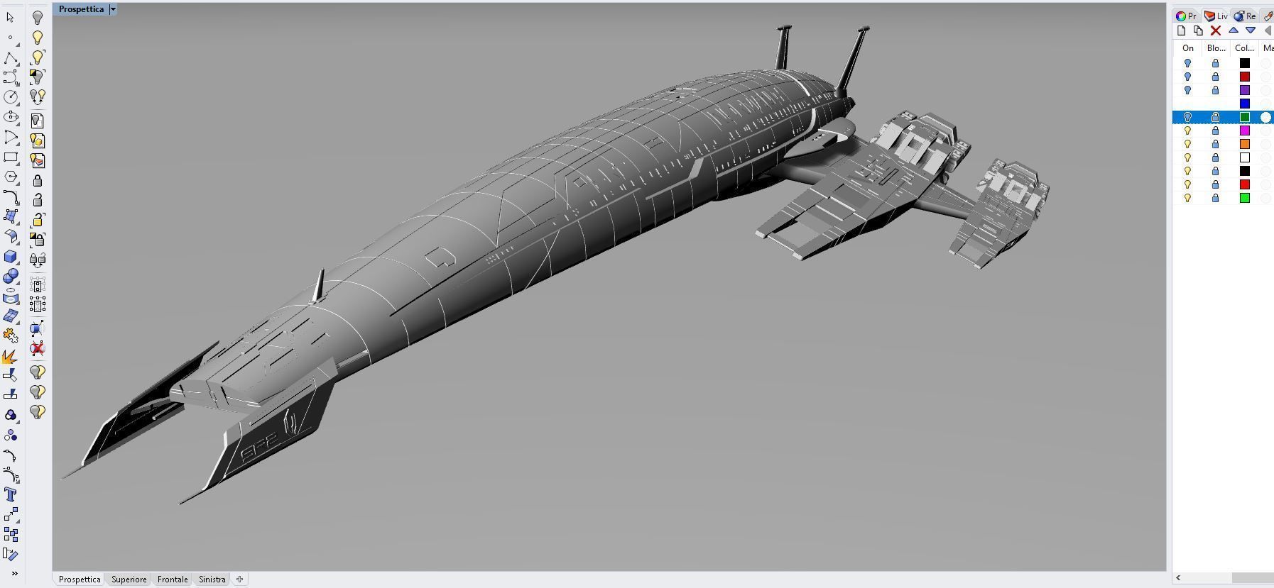 Normandy N7 - Mass Effect 3D model_10