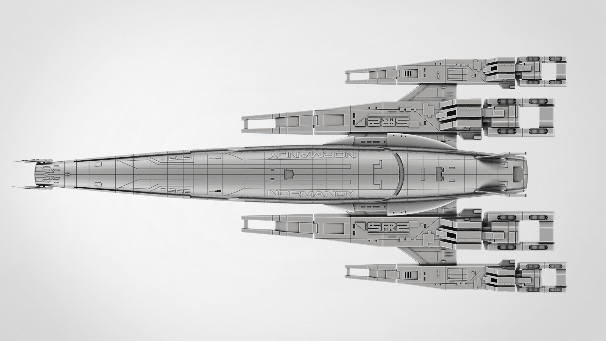 Normandy N7 - Mass Effect 3D model_5