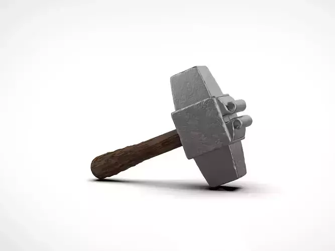 Mjolnir Mortal 2020 3D print model