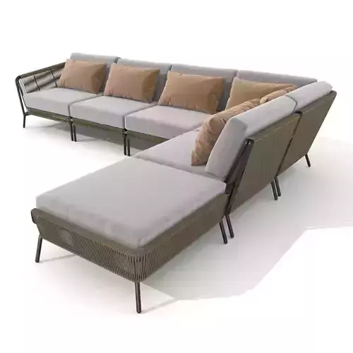 Holly Hunt Salamander sectional sofa