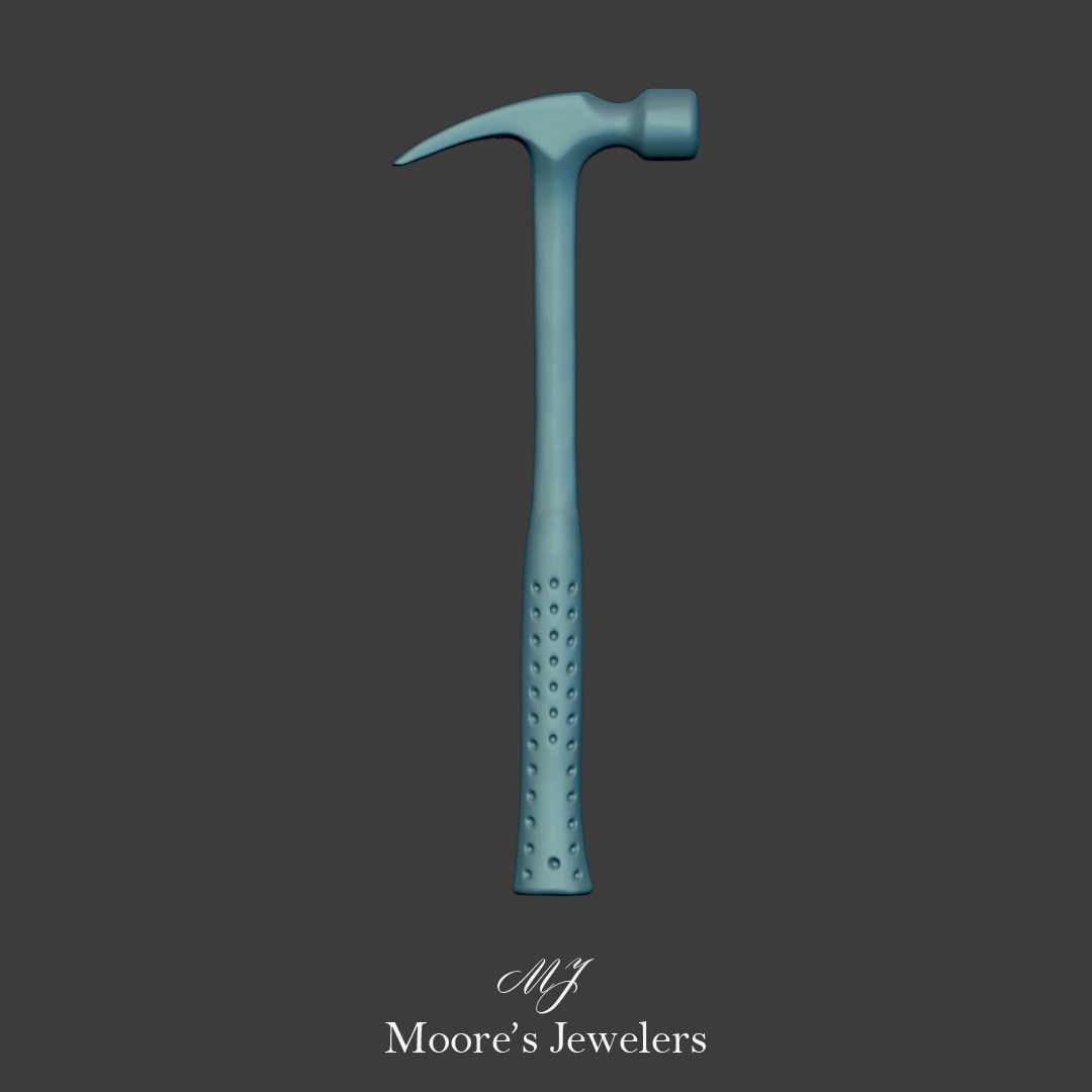 Hammer 3d Model Stl File 3D print model_6