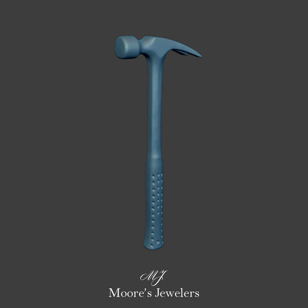 Hammer 3d Model Stl File 3D print model_2