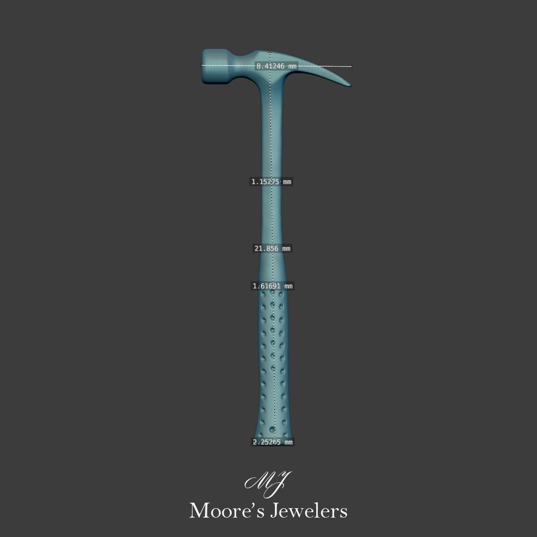 Hammer 3d Model Stl File 3D print model_9