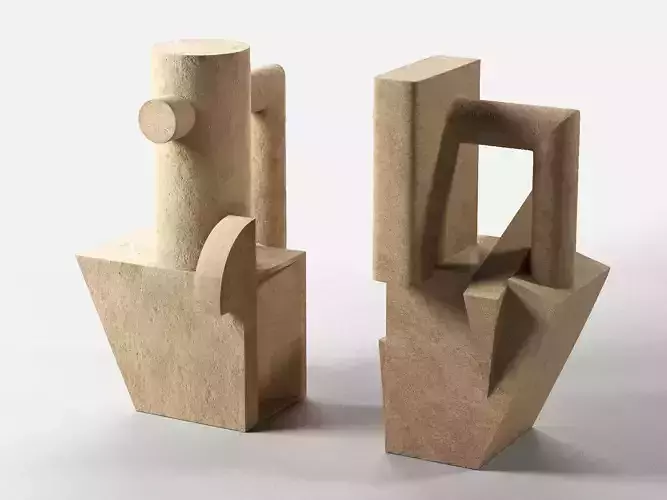 Pablo and Dora Sculptures