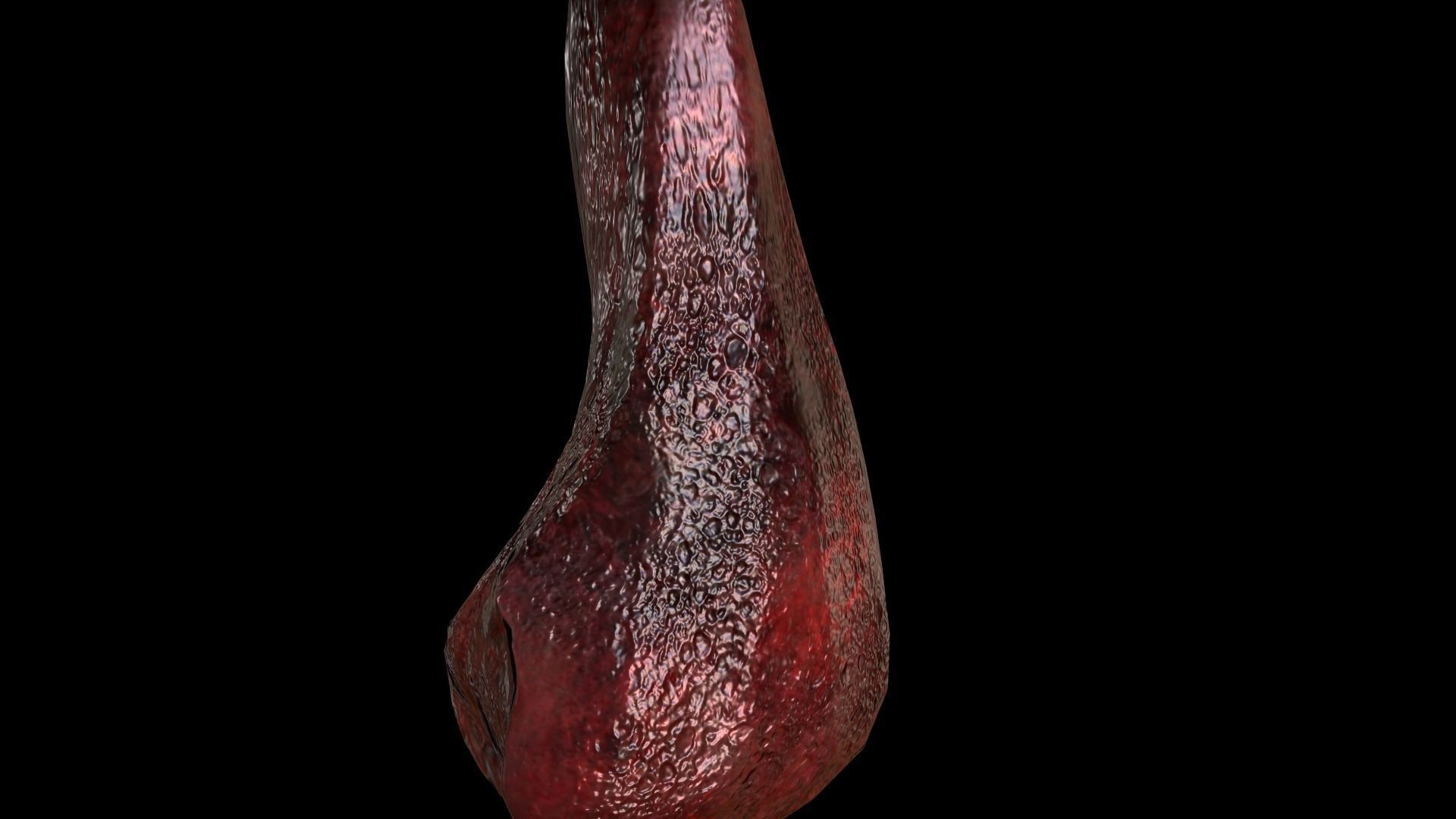 Horror Prop - Cocoon stench Animated  Low-poly 3D model_25