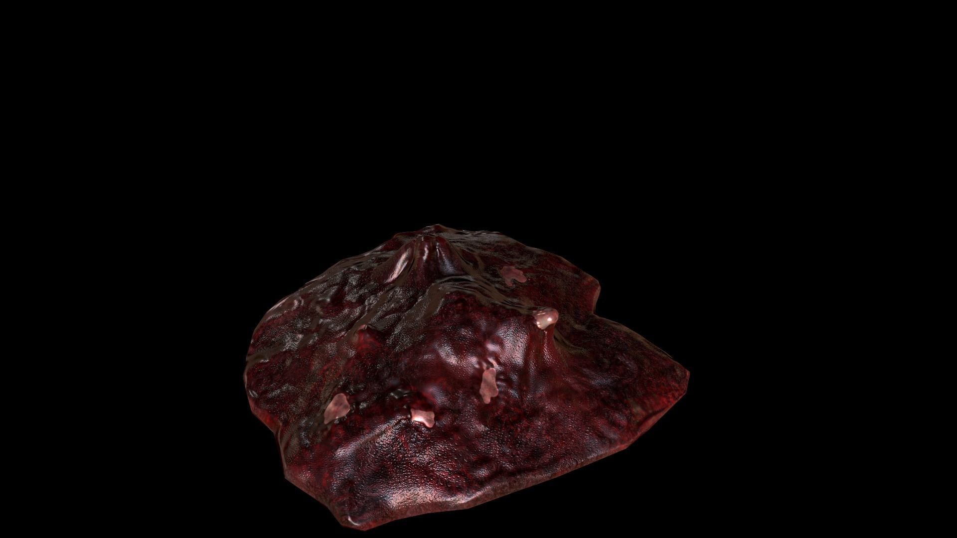 Horror Prop - Cocoon stench Animated  Low-poly 3D model_45