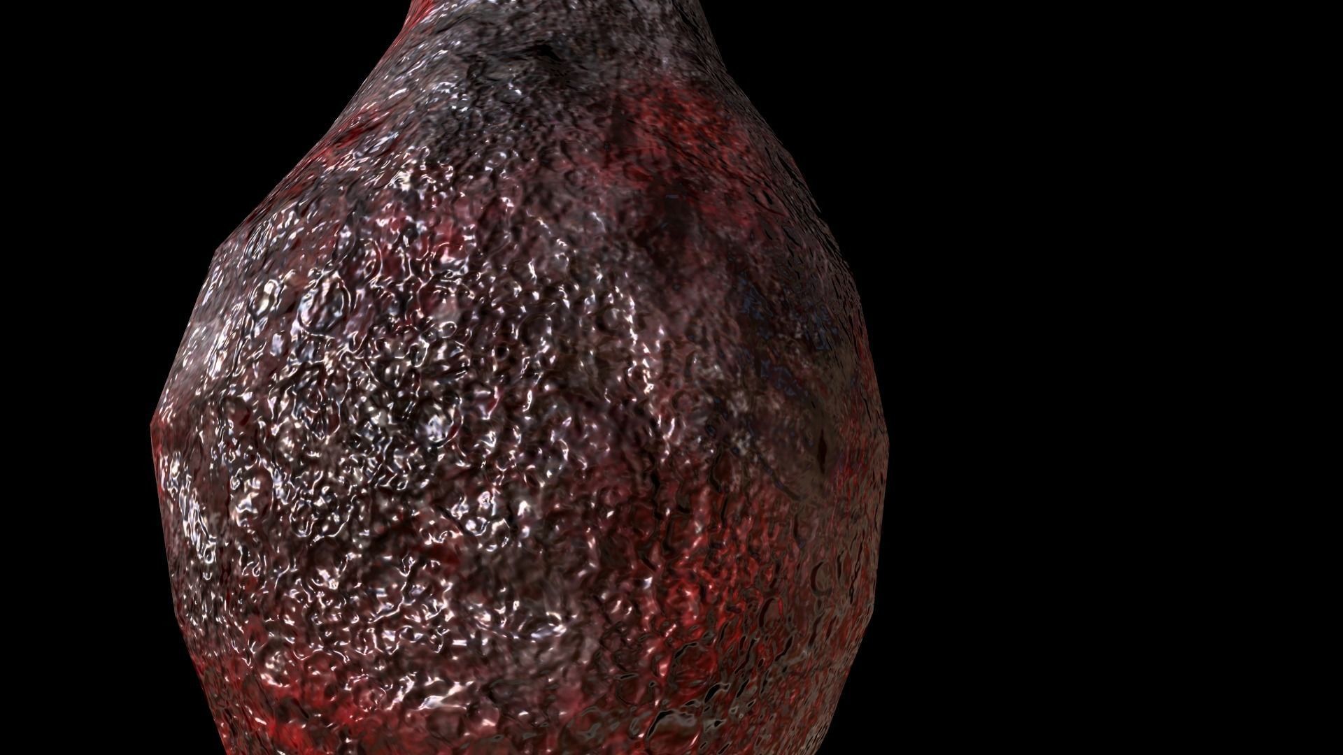 Horror Prop - Cocoon stench Animated  Low-poly 3D model_4