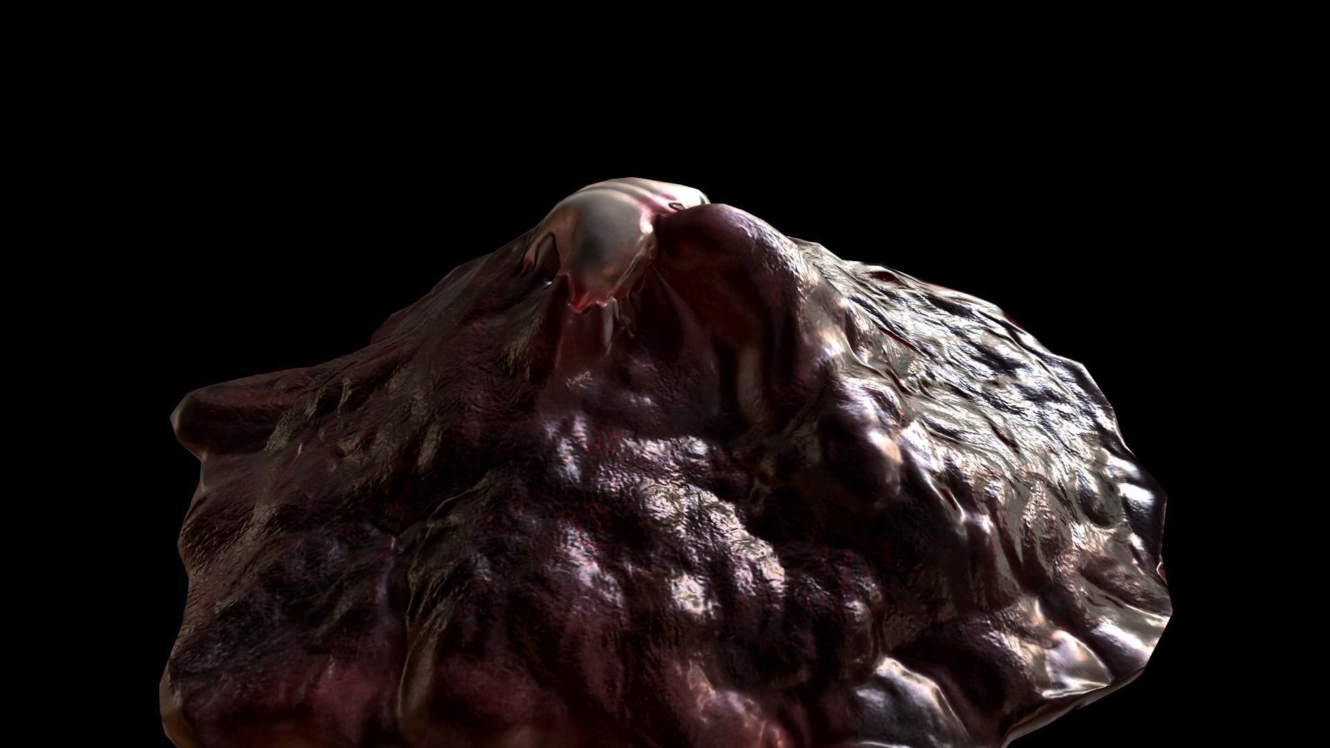 Horror Prop - Cocoon stench Animated  Low-poly 3D model_27