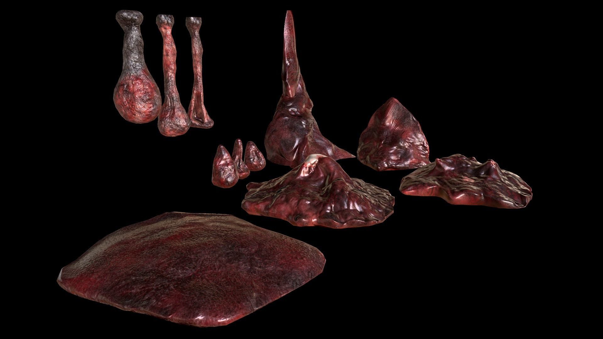Horror Prop - Cocoon stench Animated