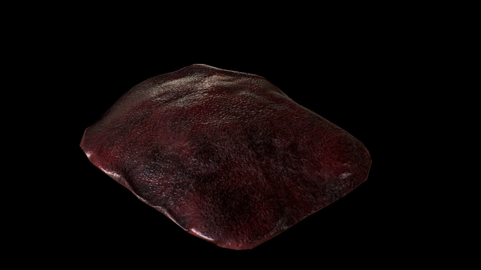 Horror Prop - Cocoon stench Animated  Low-poly 3D model_10