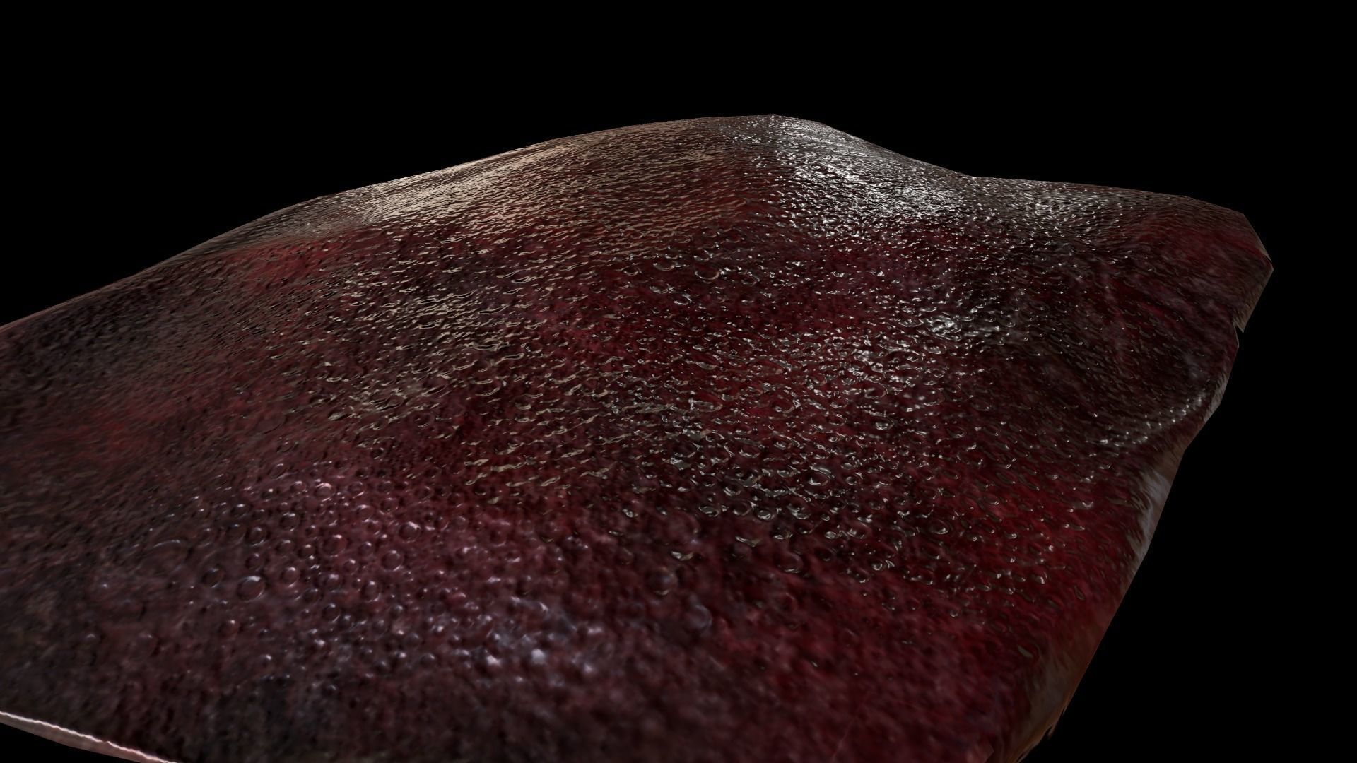 Horror Prop - Cocoon stench Animated  Low-poly 3D model_3