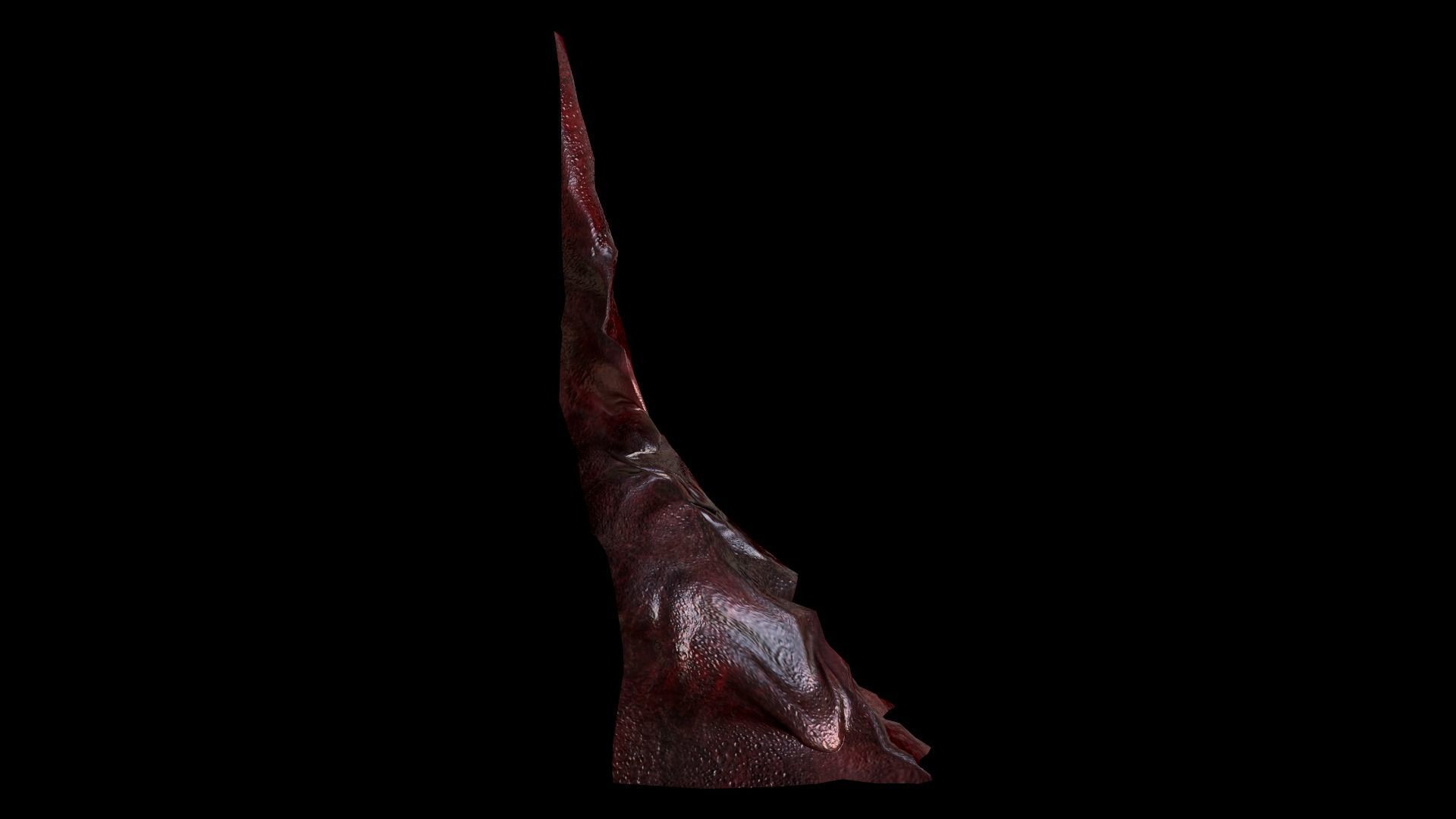 Horror Prop - Cocoon stench Animated  Low-poly 3D model_48