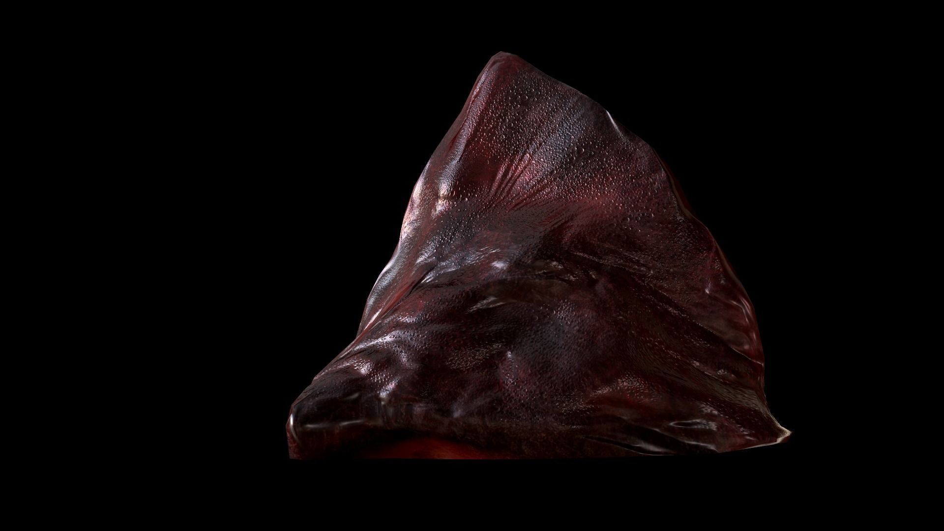 Horror Prop - Cocoon stench Animated  Low-poly 3D model_21