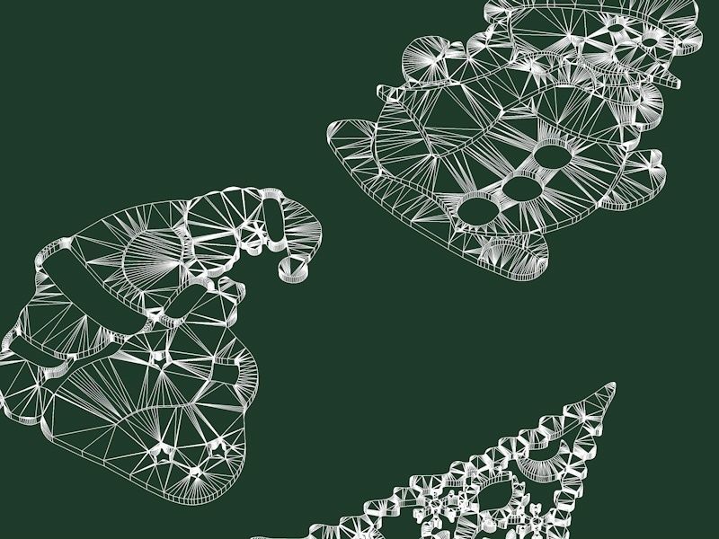 Christmas decoration pack 3D print model_5