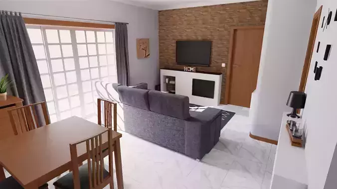 Modern open space Living Room