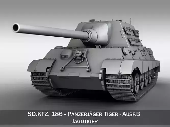 SDKFZ 186 Jagdtiger 