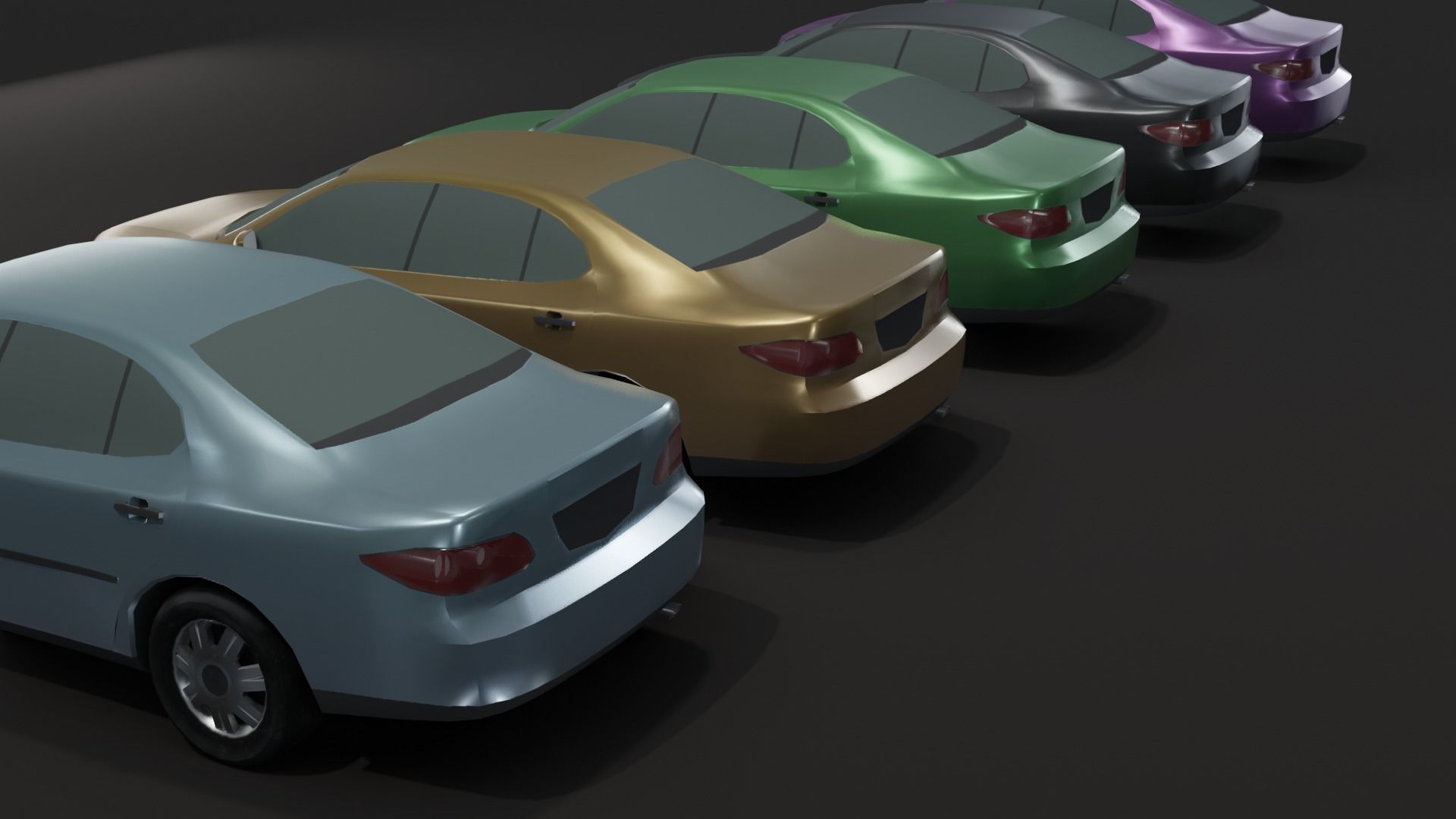 Generic Passenger Cars 3D Model Collection_47