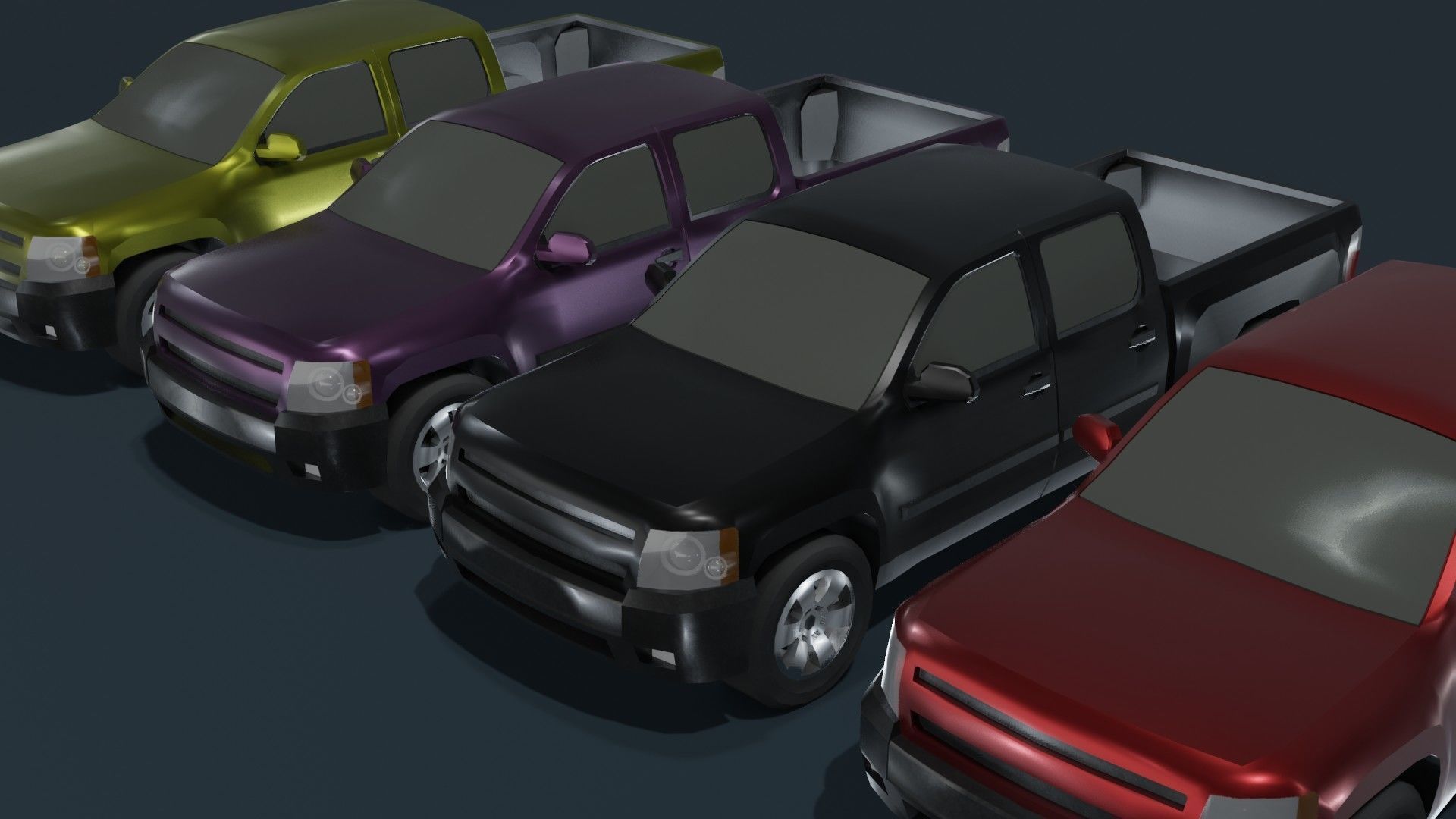 Generic Passenger Cars 3D Model Collection_118