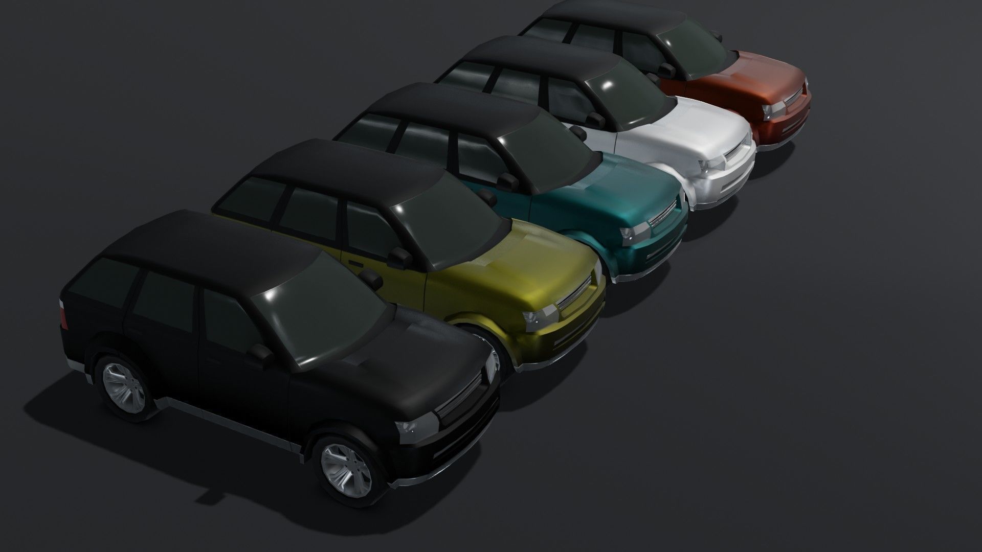 Generic Passenger Cars 3D Model Collection_147