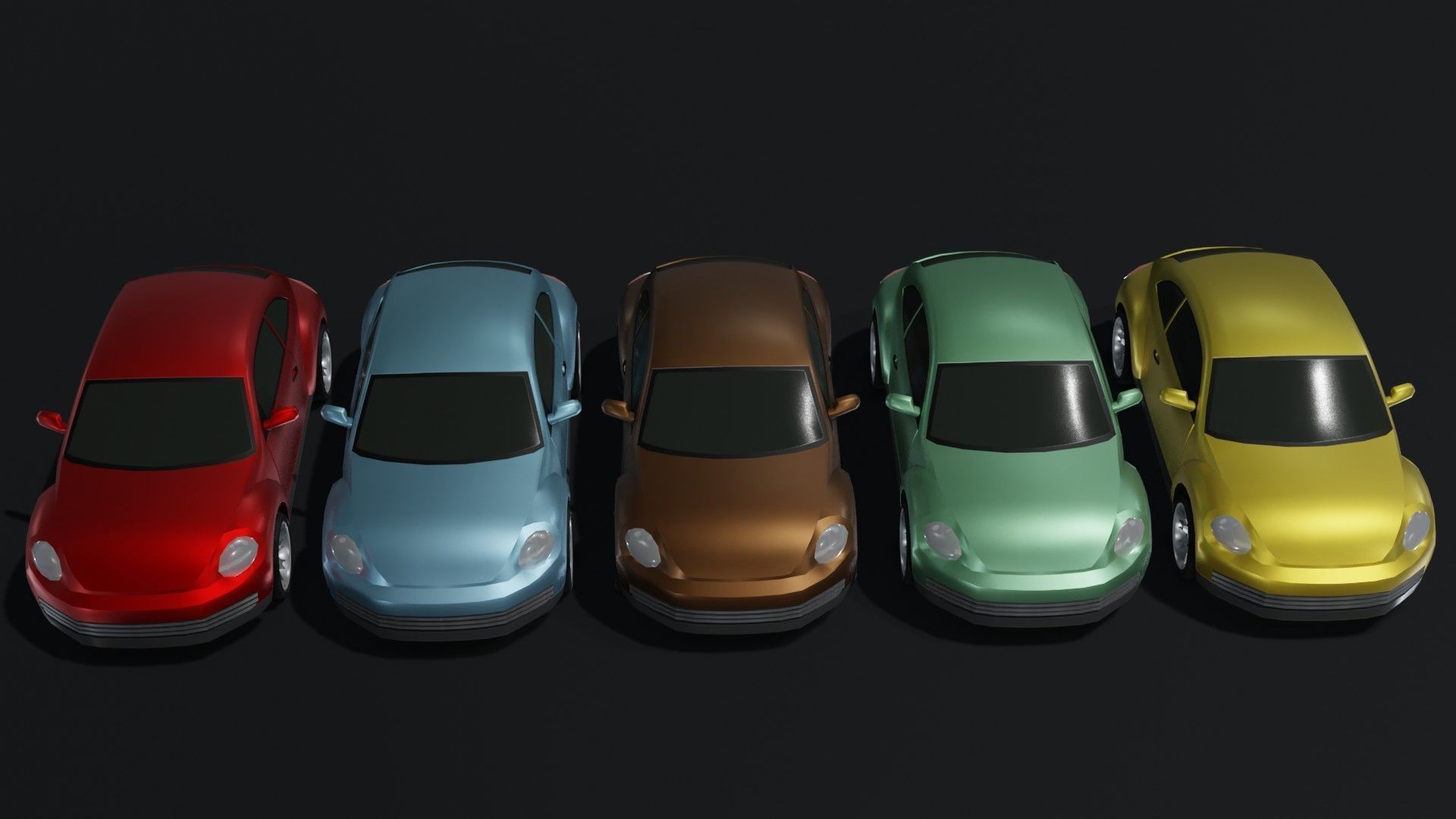 Generic Passenger Cars 3D Model Collection_196