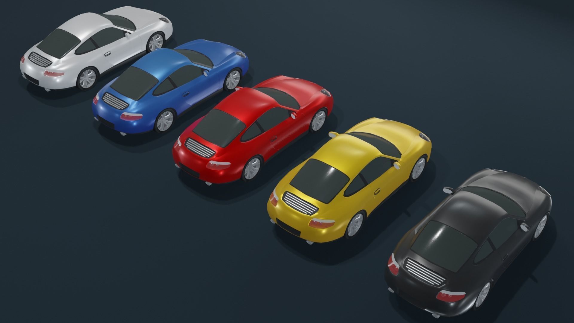 Generic Passenger Cars 3D Model Collection_39