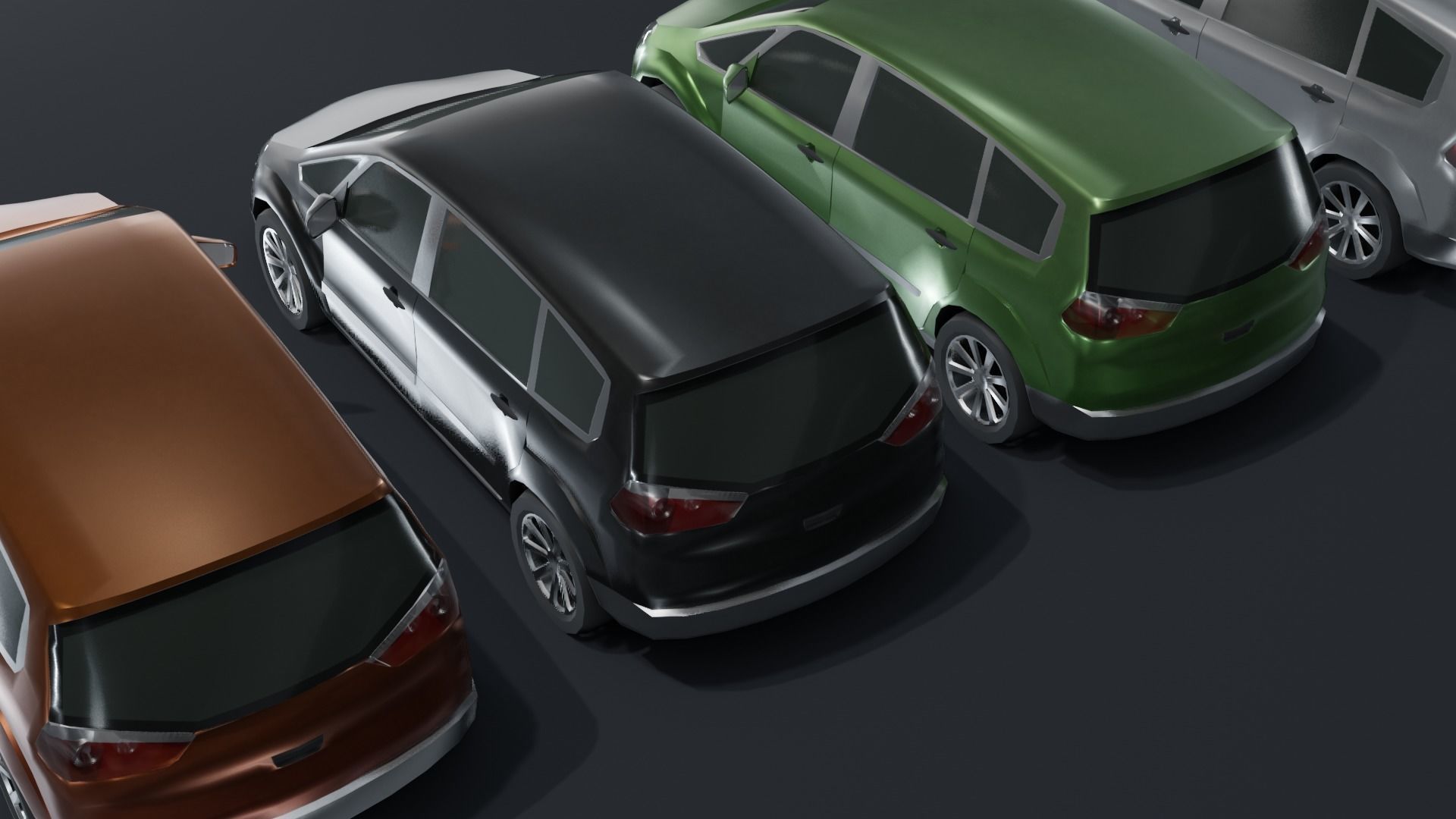 Generic Passenger Cars 3D Model Collection_87