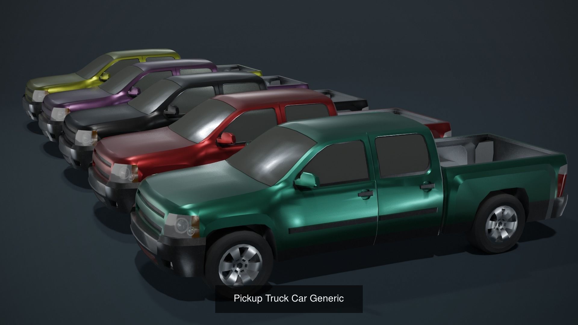 Generic Passenger Cars 3D Model Collection_15
