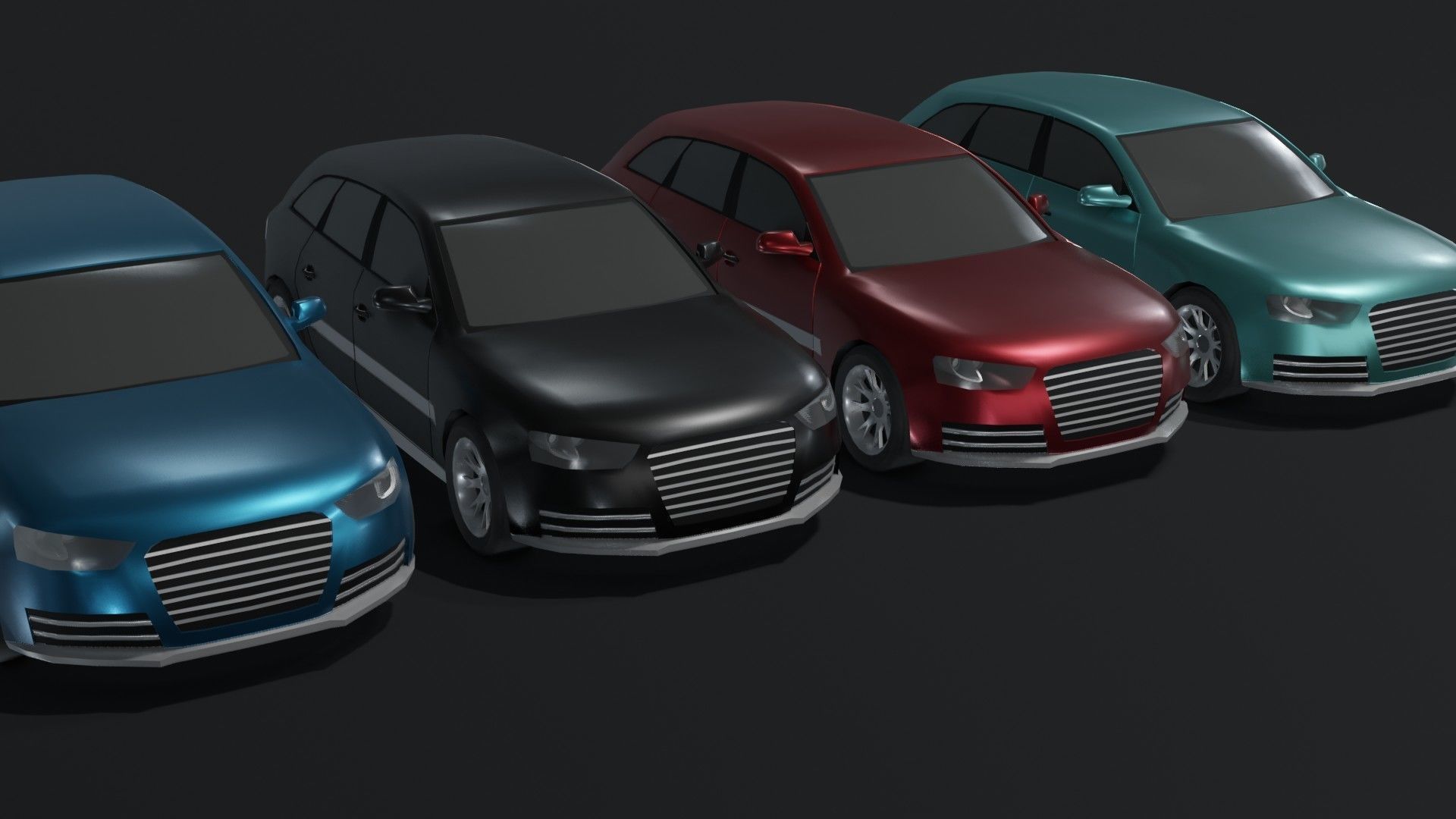 Generic Passenger Cars 3D Model Collection_137
