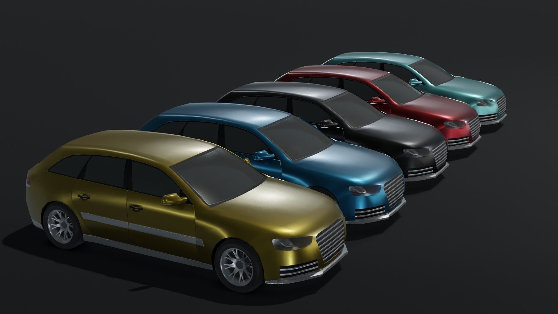Generic Passenger Cars 3D Model Collection_122