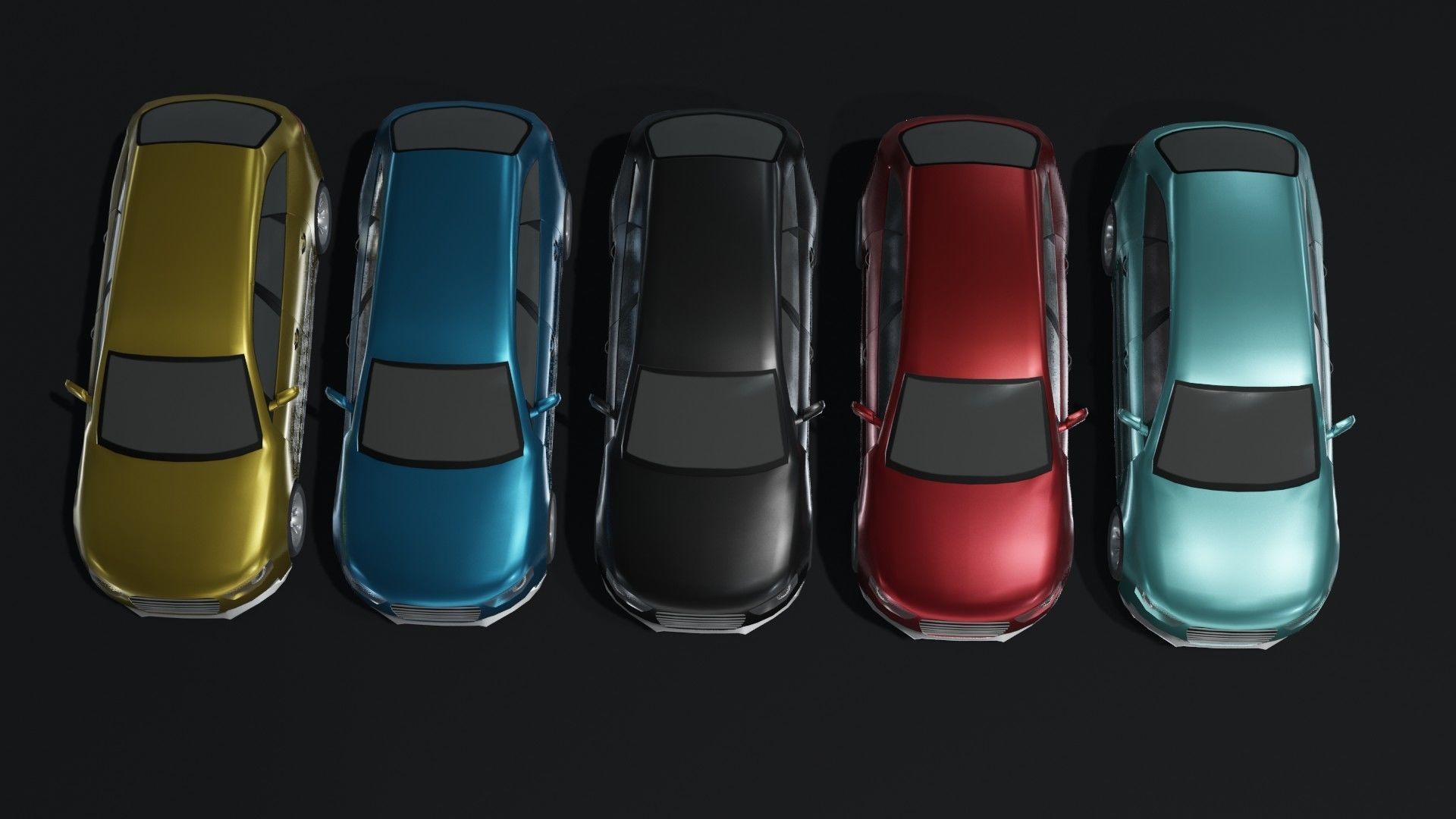 Generic Passenger Cars 3D Model Collection_135