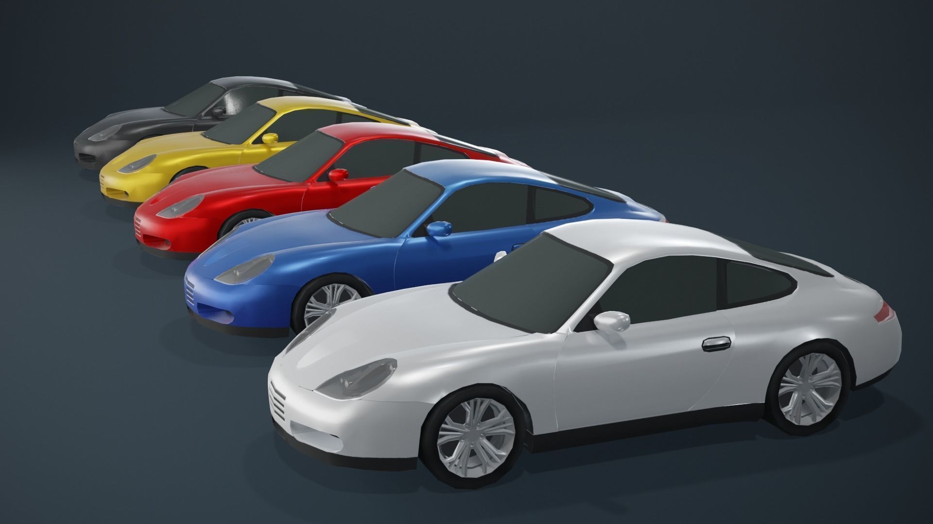 Generic Passenger Cars 3D Model Collection_22
