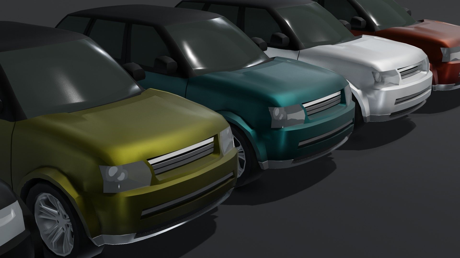 Generic Passenger Cars 3D Model Collection_156