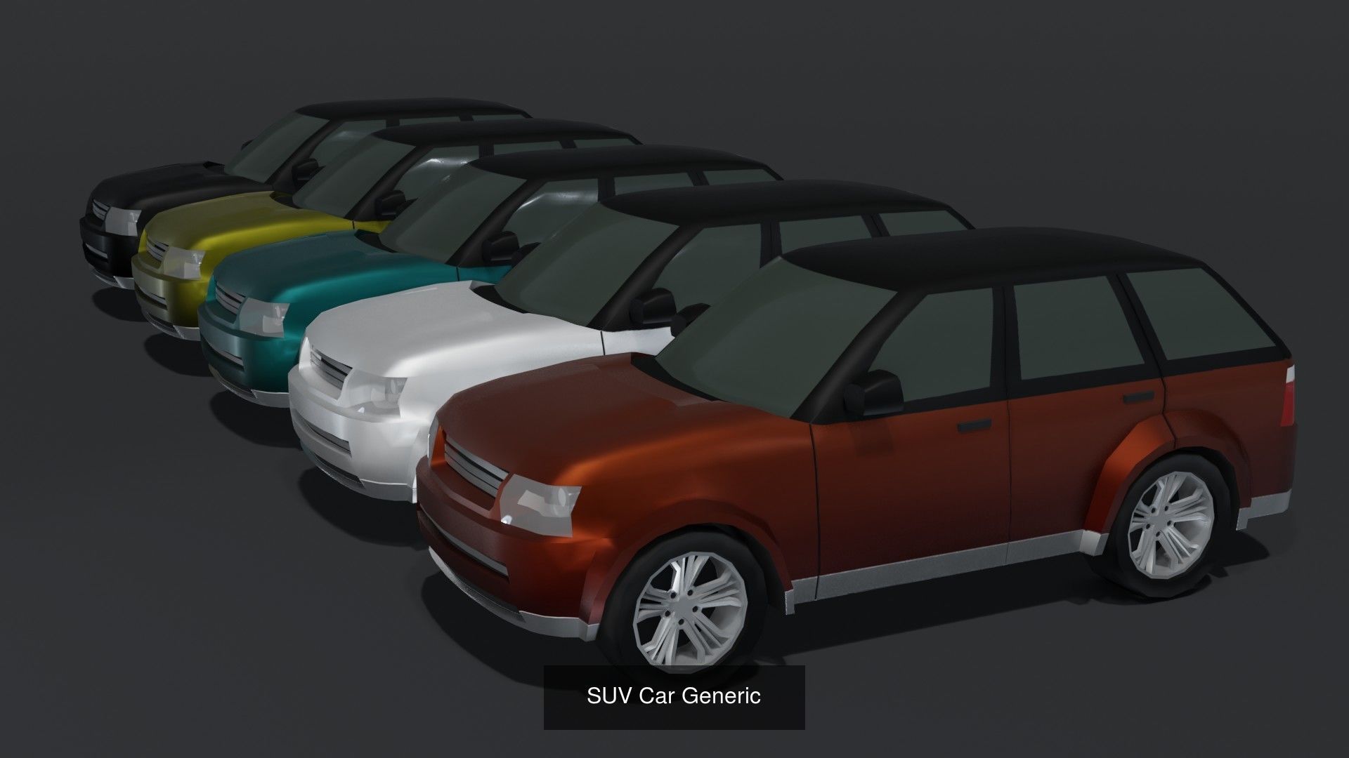 Generic Passenger Cars 3D Model Collection_17