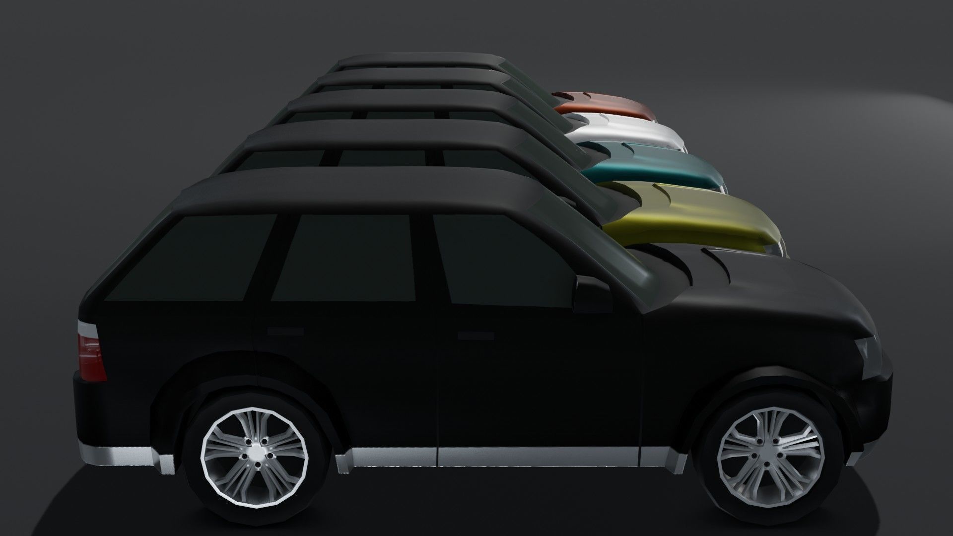Generic Passenger Cars 3D Model Collection_142